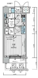 メインステージ滝野川グレイス【201号室号室】の間取り