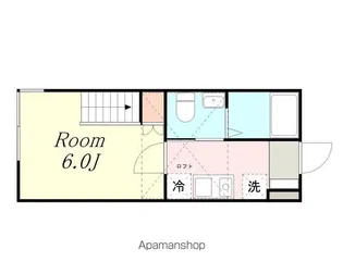 Palette Base北里【1階】の間取り