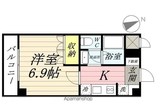 千葉県千葉市緑区おゆみ野南2丁目【アパート】の間取り