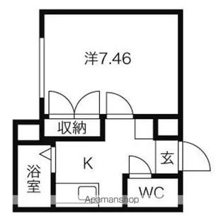 プラザイン麻生【306.号室】の間取り