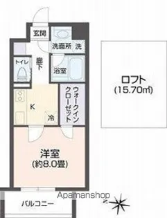 ヴィアーレ新寺【9階】の間取り