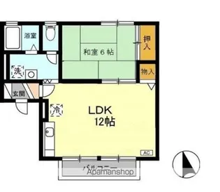 セジュールエイト A【2階】の間取り