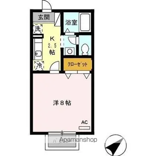 リヴェール【2階】の間取り
