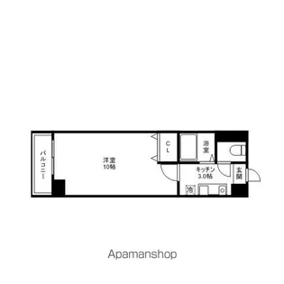 №31 G−プロジェクト天神【2階】の間取り