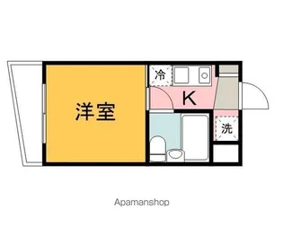 グレース幟町【601号室】の間取り