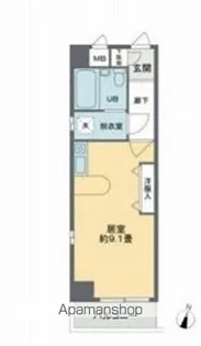 カーサグラン東向島【6階】の間取り