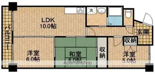 シティプレイス【4階】の間取り