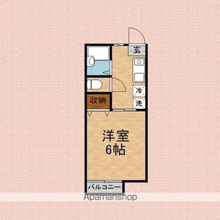 ジョワコリーヌ【1階】の間取り