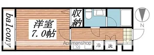 スパシエカステール横浜吉野町【6階】の間取り