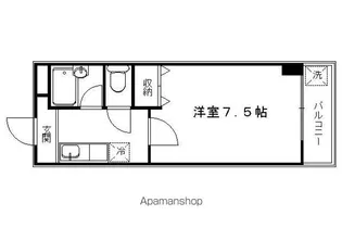 フレーズIII【203号室】の間取り