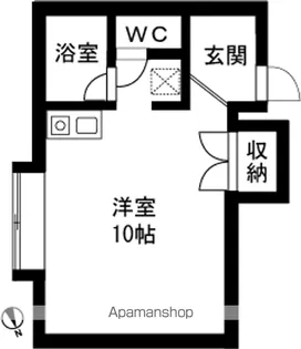 新栄ハイツ東栄【305号室】の間取り