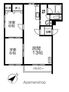 レジデンス匠【2階】の間取り