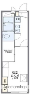 レオパレス長楽寺【1階】の間取り
