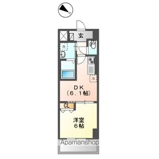 フローラ小石川【4階】の間取り