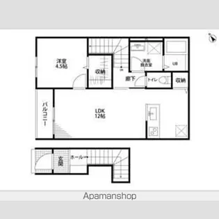 リーブルファイン則武Ⅱ【2階】の間取り