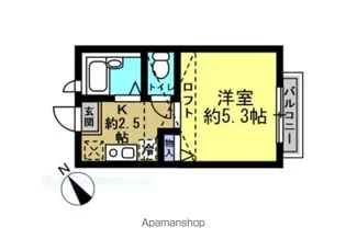グレイスメゾン横浜南【1階】の間取り