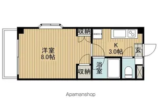 パインビュー【107号室】の間取り