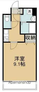シティ連坊【2階】の間取り