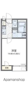 レオネクストボナール ドミール【1階】の間取り