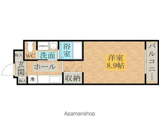 フォレストインサイドⅤ【4階】の間取り