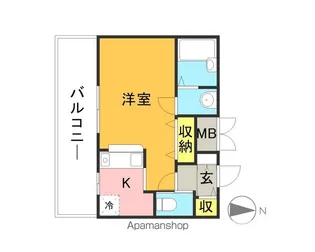 アコール住吉【11階】の間取り