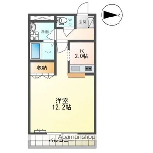 グランチェスタ・ユキ【2階】の間取り