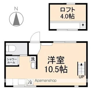 CASAFOYER【5Fift号室】の間取り