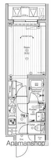 PREMIUM CUBE 東中野【5階】の間取り