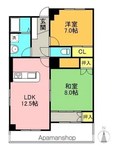 C・POND223【2階】の間取り