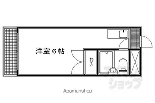 ヴィラ藤【401号室】の間取り