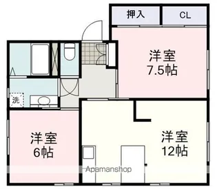 パル・スピカ【1階】の間取り