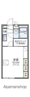 レオパレス伊万里リバーサイドB【202号室】の間取り