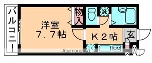 アンジェリーク【2階】の間取り