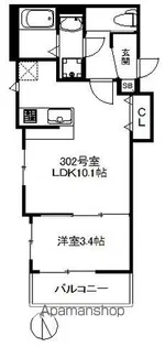 フォルトゥーナ姪浜ノース【2階】の間取り