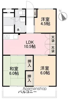 アルト木太Ⅰ【1階】の間取り