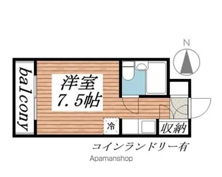 ラ・レジダンス・ド・ノーブル【1階】の間取り