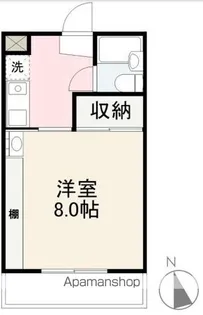 ハーモニースクエア瓦町【1階】の間取り