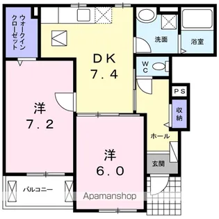 H・CANTIK Ⅳ【1階】の間取り