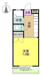 ニュー郷ケ丘【A12号室】の間取り