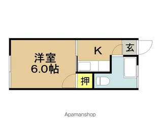 大和荘(やまとそう)【18号室】の間取り