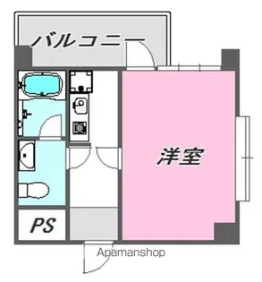 VIP薬院【5階】の間取り