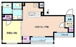GRAND ETE【3階】の間取り