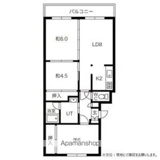 サンタフェハイツ【106号室】の間取り