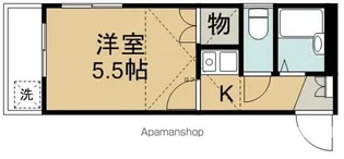 フリーダムB棟【1階】の間取り