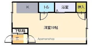 美唄総合ハイツ【1階】の間取り