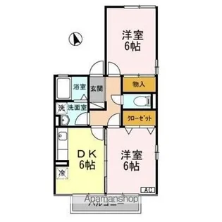 セジュール252【2階】の間取り