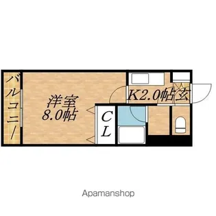 カラクリハウス【3階】の間取り