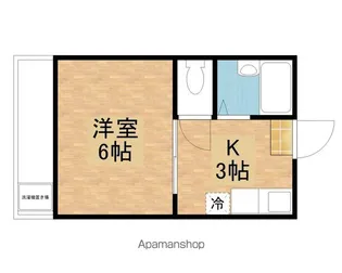 鹿島屋ビル【3階】の間取り