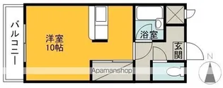 エスペランサ土居田【303号室】の間取り