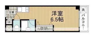 パレスコート石橋【2階】の間取り
